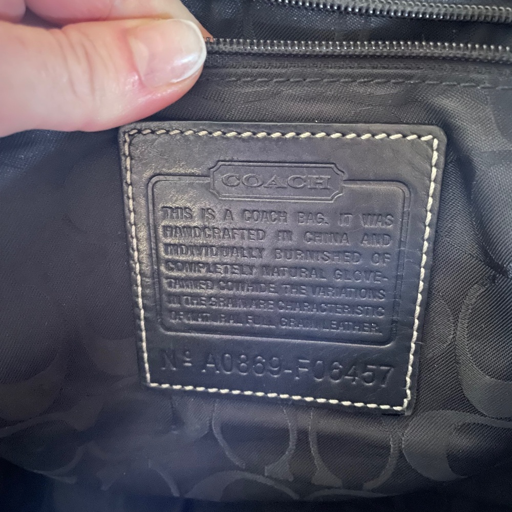 Authentic Coach Laptop Messenger